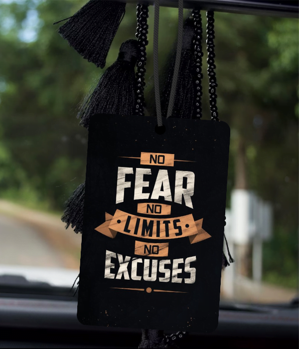 Automobilio kvapukas „No fear“