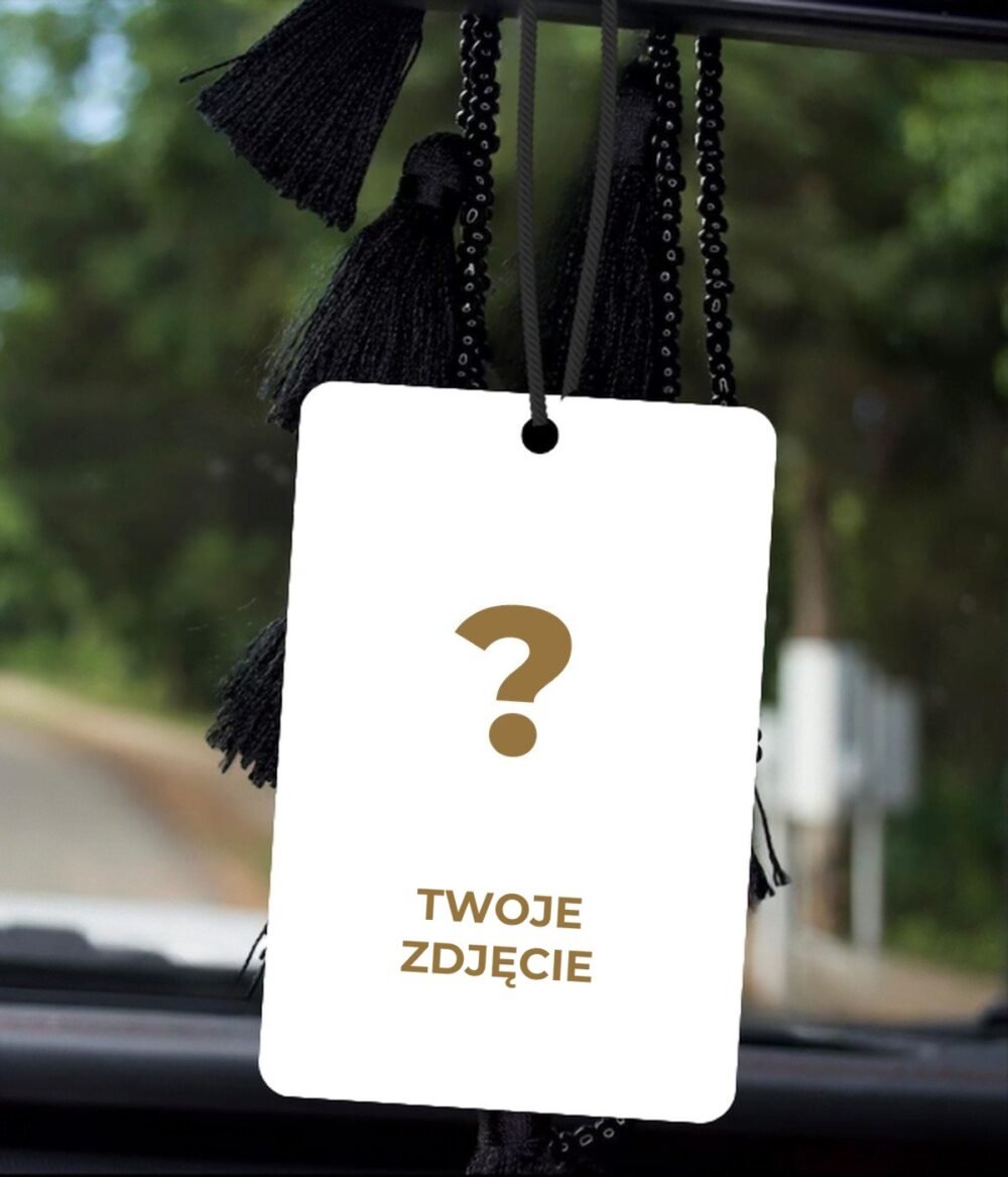 Personalizowana zawieszka zapachowa do samochodu