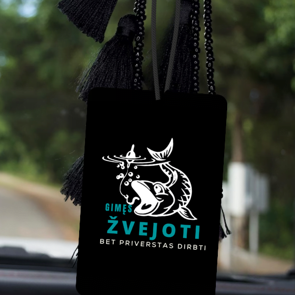Automobilio kvapukas „Gimęs žvejoti“