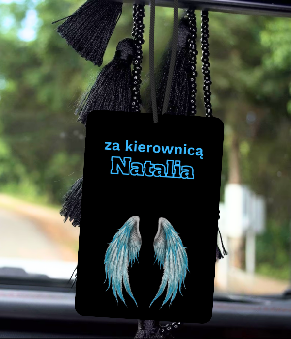 Personalizowana zawieszka zapachowa „Skrzydła”