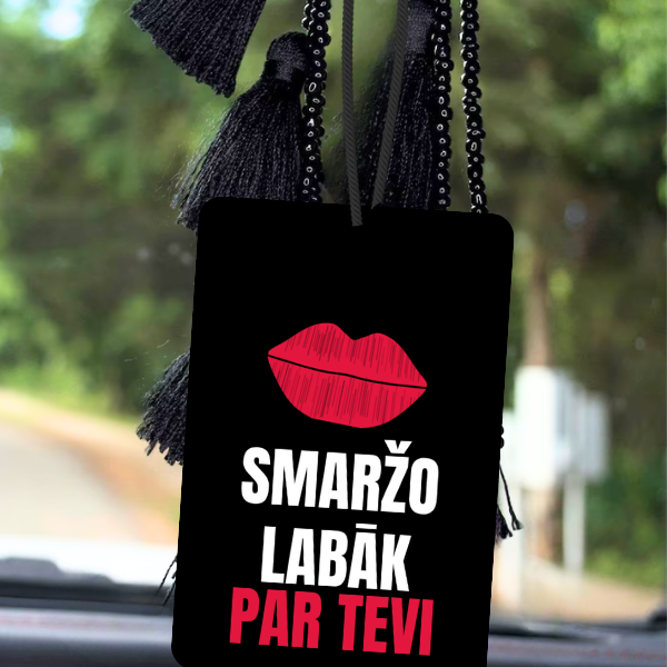 Automašīnas aromatizators Lūpas, Smaržo labāk par tevi