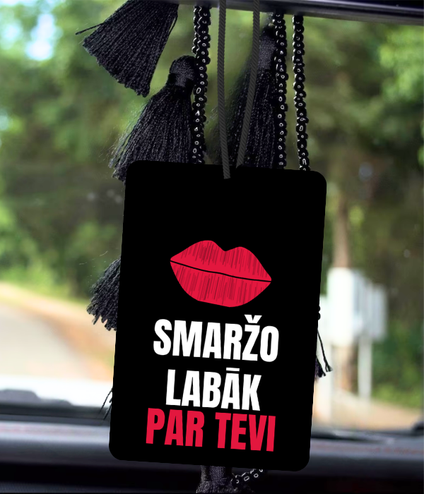 Automašīnas aromatizators Lūpas, Smaržo labāk par tevi