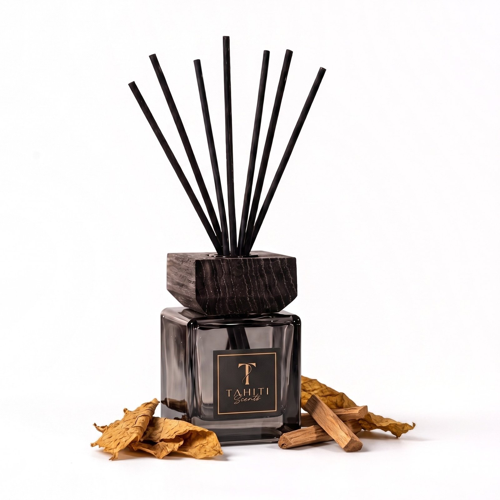 Tahiti Scents kodulõhn „Leather & tobacco“ lõhnanootidega