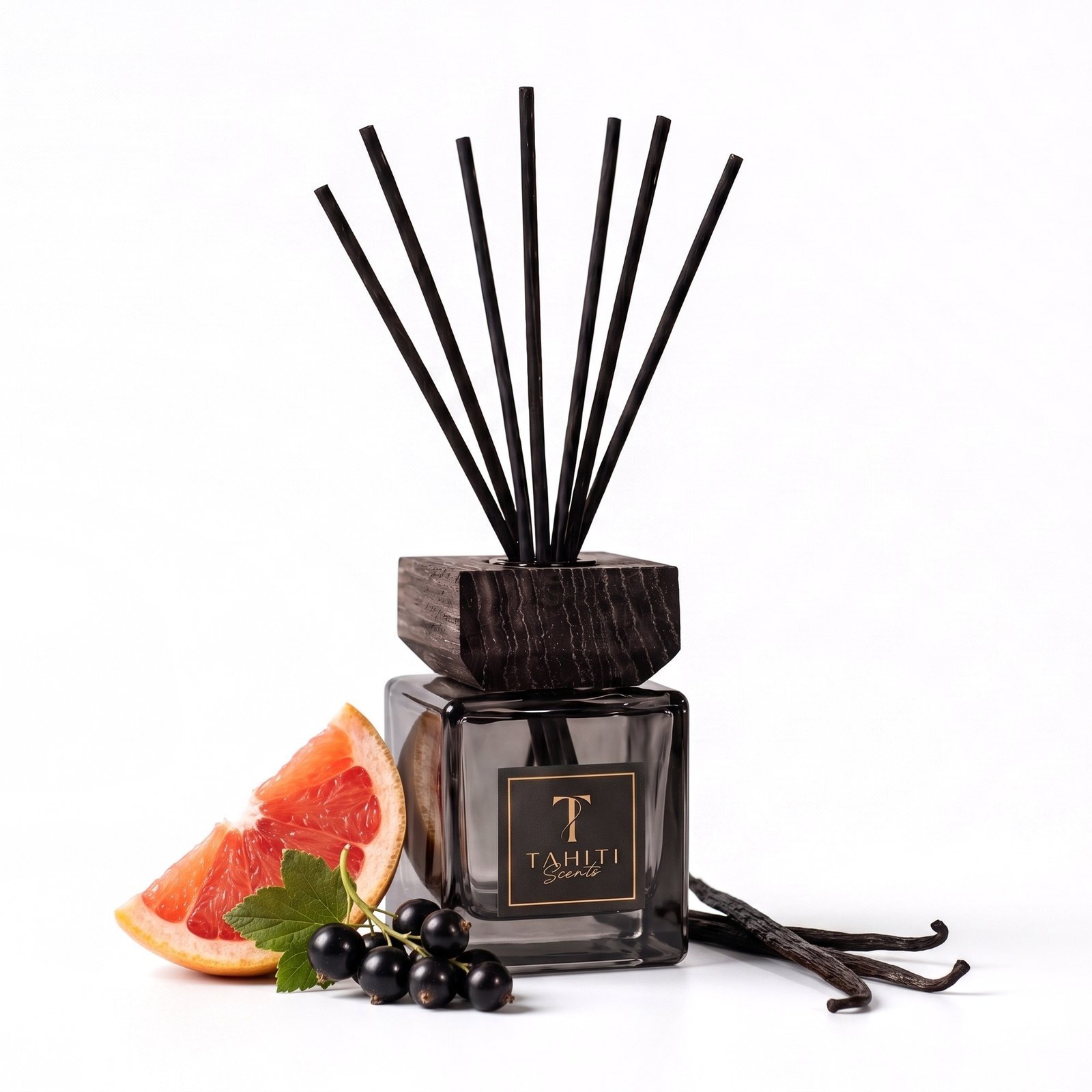 Tahiti Scents kodulõhn „White crystal“ lõhnanootidega